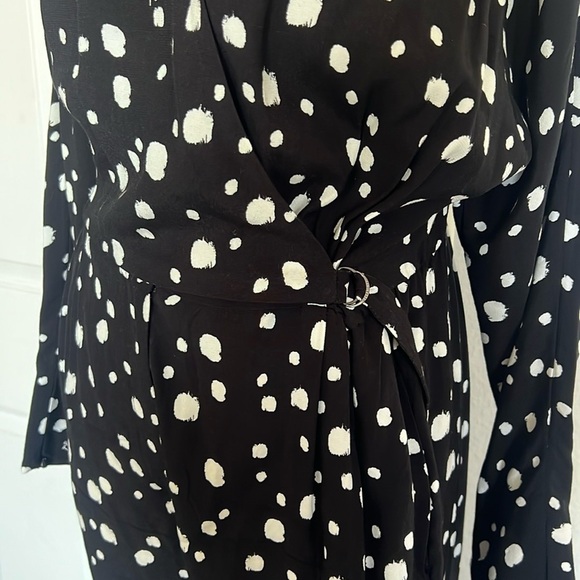 Ted Baker Womens Kollet Polka Dot Wrap Jumpsuit - Picture 4 of 11